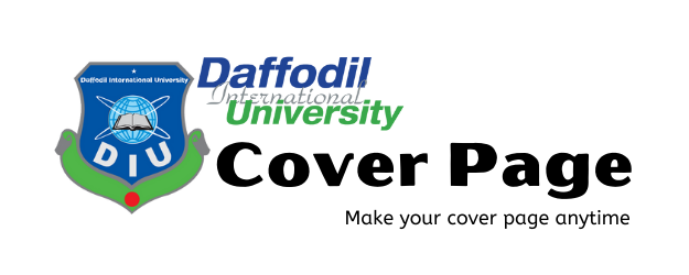 DIU Cover Page Logo
